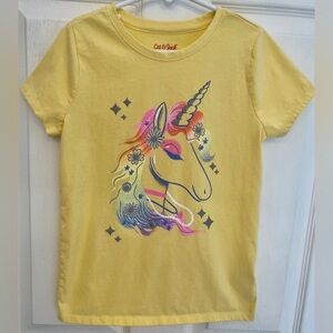 Unicorn Girls Top Cat & Jack Size 7/8 New